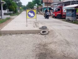 Proyek Peningkatan Jalan Teluk Haur –  Teluk Ambulu Paket Lima Mangkrak