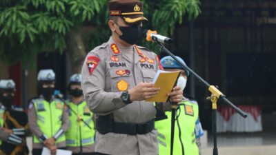 Kapolresta Deli Serdang pimpin Apel Gelar Pasukan Ops Lilin Toba 2022