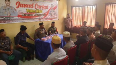 Dihadiri Forkopimcam, Polsek Keera Gelar Jum’at Curhat