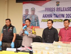 Catatan Akhir Tahun, Polres Lamsel Berhasil Selesain 70 Persen Kasus C3