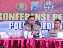 Catatan Akhir Tahun, Berikut Rangkaian Kasus Yang Diselesaikan Polres Kediri