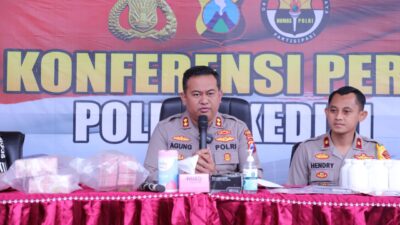 Catatan Akhir Tahun, Berikut Rangkaian Kasus Yang Diselesaikan Polres Kediri