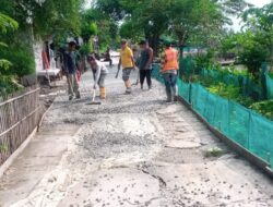 Proyek Peningkatan Jaling Kampung Baru, Desa Tanjung Baru Amburadul