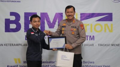 Diundang Jadi Pemateri BEM IIB Darmajaya, Ini Yang Disampaikan Kabid Humas Polda Lampung