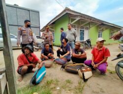 Respon Cepat, Polsek Sukarame Gerebek Lokasi Sabung Ayam