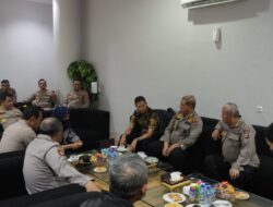 Kapolresta Deli Serdang Hadiri Penyambutan Wakapolda Sumut di Bandara Kualanamu