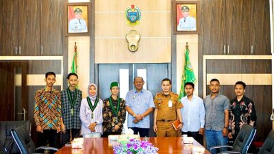 Bahas Soal Pendidikan, HMI Cabang Langkat Audiensi dengan Plt Bupati Langkat