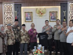 Kapolda Lampung, Terima Kunjungan dan Audiensi Kakanwil Kemenag Provinsi Lampung dan Ketua FKUB Provinsi Lampung