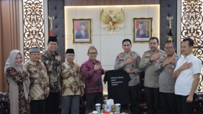 Kapolda Lampung, Terima Kunjungan dan Audiensi Kakanwil Kemenag Provinsi Lampung dan Ketua FKUB Provinsi Lampung