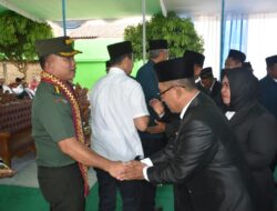 Kasiter Kasrem 043/Gatam Hadiri Pelantikan DPD Dan DPW Al-Khairiyah Provinsi Lampung