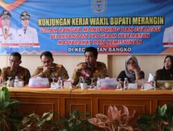 Wabup Lakukan Monitoring dan Evaluasi KMK Tahap Awal Kecamatan Bangko dan Bangko Barat