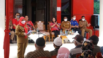 PSMTI Lampung Bersama Pemkot Bandar Lampung Salurkan Bantuan Sembako Untuk Masyarakat