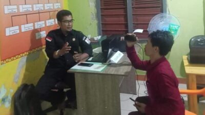 Pendaftaran Calon PKD, Pemilu 2024 di Sekretariat Panwas Kecamatan Palas Terpenuhi