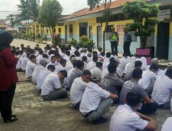 Sat Lantas Polresta Deli Serdang Laksanakan Kegiatan Police Go To School