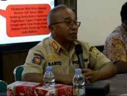 Kasatpol PP Kota Bekasi Tegaskan Segera Tertibkan PKL Pasar Bantar Gebang