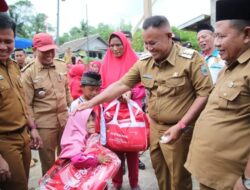 Pemkab Lamsel Kalaborasi Dengan BAZNAS Salurkan Bantuan RTLH di Sragi