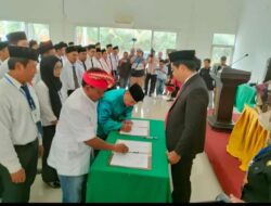 85 PPK Terpilih Pemilu 2024 di Lantik KPUD Lamsel