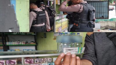 Tim Patroli Presisi Polrestro Bekasi Kota Tindakan Tegas Penjual Obat Ilegal