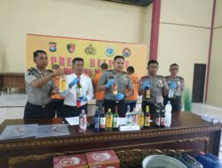 Operasi Pekat Merano Polres Majene 2023, Berhasil Ungkap 2 TO Dan 8 Non TO