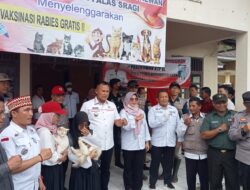 Pukeswan Sragi-Palas Berikan Pelayan Vaksin Pencegahan Saat Musrenbangcam