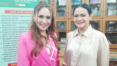 Penyanyi Shezy Idris Bersama Cut Mila Rawat Kecantikan di Klinik Bedah Inov Glow Sunter Mulus dan Awet Muda