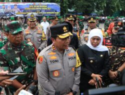 Forkopimda Jatim Gelar Pasukan Operasi Keselamatan Semeru 2023 dan Pengamanan Puncak Harlah I Abad NU