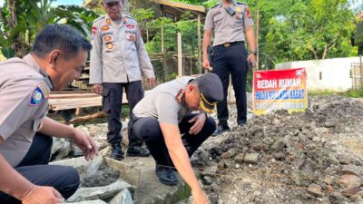 Rumah Layak Huni Untuk Muslimin Warga Pangale, Kapolres Majene : Semoga Berkah dan Bermanfaat