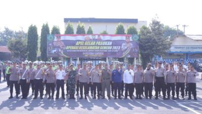 Polres Kediri Gelar Operasi Keselamatan Semeru 2023 Hari Ini