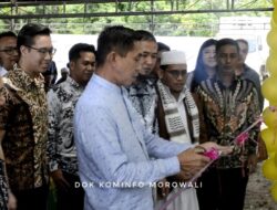 Bupati Taslim Resmikan Cold Storage CV Juragan Daging Morowali Kapasitas 100 Ton