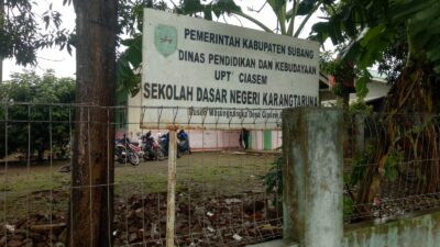 Wali Murid Keluhkan Sumbangan Pembangunan di SDN Karang Taruna Ciasem