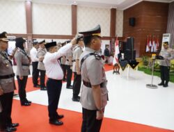 Kapolres Metro Bekasi Pimpin Serah Terima Jabatan Pejabat Utama