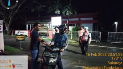 Tekan Angka Kejahatan, Polsek Tambelang Gelar Operasi Cipta Kondisi Atau OKJ