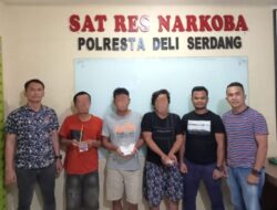 SatNarkoba Polresta Deli Serdang berhasil Ungkap Peredaran Sabu di komplek Mercy Deli Tua