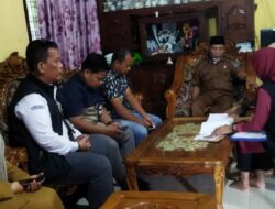 KPU Kabupaten Merangin Lakukan Coklit Data H.Mashuri dan Keluarga