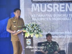 Bupati Morowali Buka Musrenbang Bungku Tengah Tahun 2023