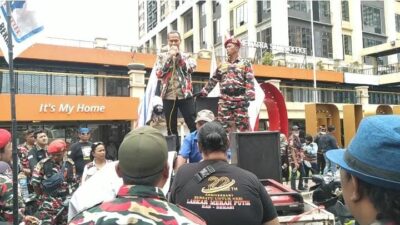 Lagi-Lagi PT Lippo Cikarang Didatangi Masa Ormas Laskar Merah Putih