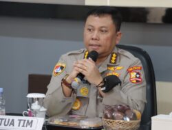 Polres Lamsel, Sambut Tim Puslitbang Polri