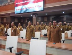 Gelar Rapat Paripurna, Bupati Sampaikan Nota Penjelasan LKPJ 2022