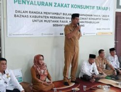 Wabup Salurkan Zakat Konsumtif Tahap Satu Untuk 9.083 Orang Mustahik Fakir Miskin dan Fisabilillah