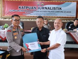 Humas Polda Lampung, Berikan Peningkatan Kemampuan di Bidang Jurnalistik di Jajaran Polres Lamsel