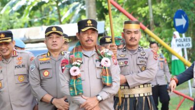 Kapolda Sulsel Laksanakan Kunker di Polres Wajo