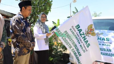 Sekda Lepas Pendistribusian 3.900 Paket Logistik Ramadhan Baznas