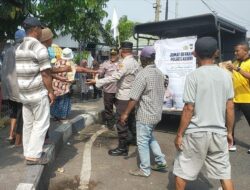 Jum’at Berkah, Polisi Kediri Ajak Masyarakat Peduli Sesama