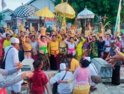 Umat Hindu Bali Agung Palas, Laksanakan Kegiatan Melasti