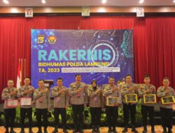 Kapolda Lampung buka Rakernis Bidhumas Polda Lampung Tahun 2023