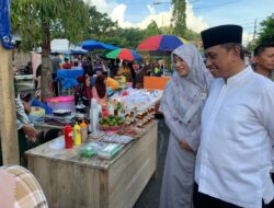 Hari Pertama Ramdhan, Bupati Wajo Kunjungi Pasar Kuliner Ramadhan