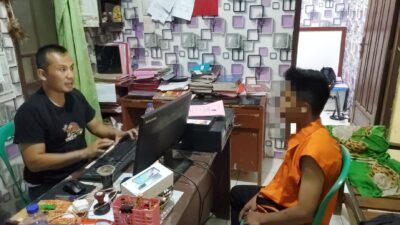 Hendak Mencukur Rambut, Seorang Pencuri Handphone Ditangkap Polisi