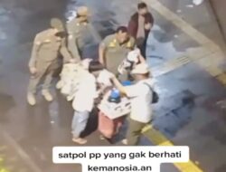 Viralnya Video Satpol PP Rampas Pedagang Kopi Keliling, Kasatpol PP Kota Bekasi : Bukan Anggota Kami