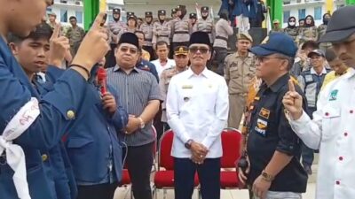 Geruduk Kantor Bupati Limapuluh Kota, Mahasiswa Sampaikan 14 Point Tuntutan