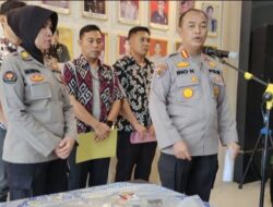 Polda Lampung memberikan perkembangan Kasus Perampokan Bersenpi di Bank Arta Kedaton